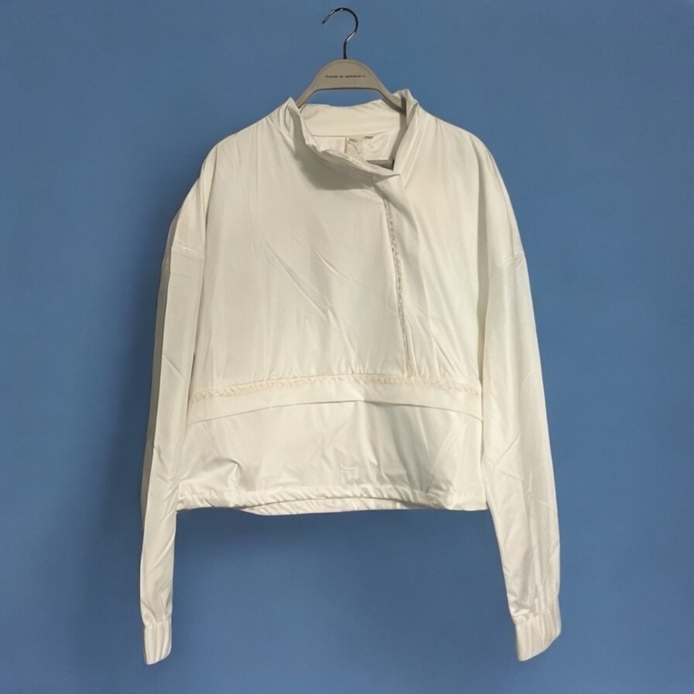 Bloch zise dance pullover zipper jacket size large athletic athleisure gym